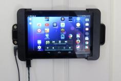 Dell Venue 7 Tablet Wall Mount 3D Printer Model