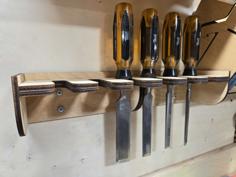 Laser Cut Chisel Shelf