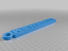 Keychain Kawasaki 3D Printer Model