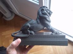 Lion Of Belfort 3D Printer Model