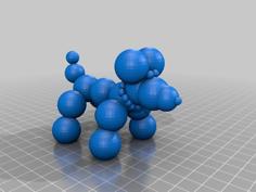 New Orleans Bead Dog 3D Printer Model