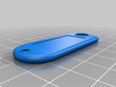 Key Tag – With Source 3D Printer Model