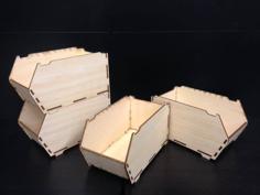 Laser Cut Storage Box