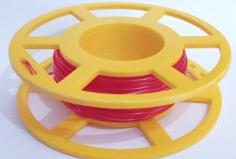 Small Printable Mini Spool 3D Printer Model