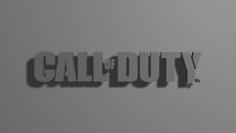 Call Of Duty Logo 3D Printer Model