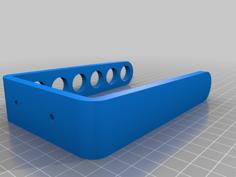 6 Toothbrush Holder Plus Mount Holes 3D Printer Model