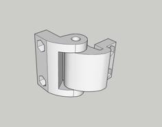 Juliana Drivhus Dørbeslag 3D Printer Model