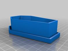 Coffin Planter With Drainage 3D Printer Model