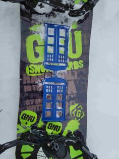 Tardis Stomp Pad For Snowboard 3D Printer Model