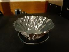 Random Organic Wavy Bowl 3D Printer Model