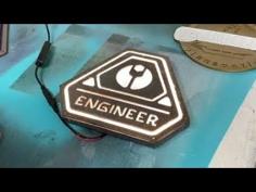 Star Wars Galaxies Edge Engineer Sign 3D Printer Model