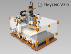 TinyCNC V2.0 3D Printer Model