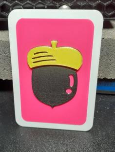 ACNH DIY Card With Text 3D Printer Model