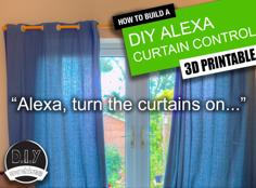 DIY – Alexa Curtain Control System 3D Printer Model