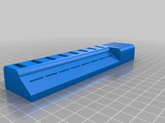 SD Card And USB Holder 3D Printer Model