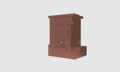 Modern House 3D Printer Model