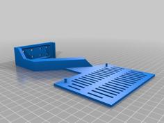 Wallmount / Wandhalterung Für CCU3 3D Printer Model