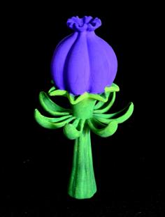 Alien Flower Trumpet 3D Printer Model