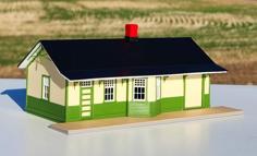 HO Scale Central Ontario Railway Station 3D Printer Model