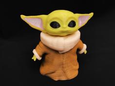 The Child Aka “Baby Yoda” (The Mandalorian) Multi-Colour Remix 3D Printer Model