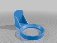 Falcon 9 Wall Mount-Lower REMIX 3D Printer Model