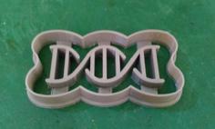 DNA Cookie Cutter 3D Printer Model