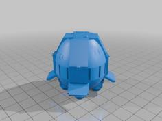 NL-45 Gunship 3D Printer Model