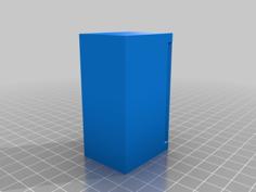 Safer Safety Razor Disposal Box 3D Printer Model