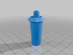 Pulsar H2O Pipe Adapter Replacement 3D Printer Model