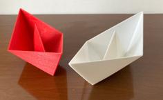 Paper Boat 3D Printer Model