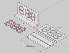 888 3D Printer Model