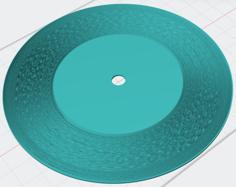 3D Printed Vinyl Record 3D Printer Model