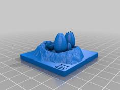 Atla Palini, Nest Tender Egg Token 3D Printer Model