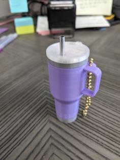 YETI Chapstick Holder Keychain 3D Printer Model