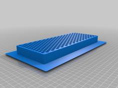 Heater Vent Cover 10 X 4 Hole 3D Printer Model