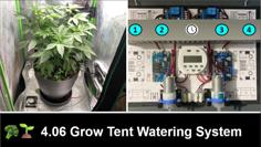 4.06 – Grow Tent Watering System For 2-4-8-16 Plants 3D Printer Model