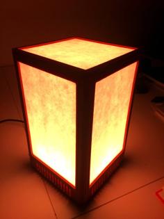 Japanese Lamp 3D Printer Model