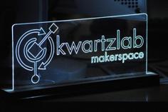 Laser Cut Acrylic Edge Lit LED Sign