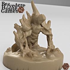 Skeleton WarHound 28mm Mini – Support Free 3D Printer Model