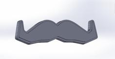 Moustache Pour Pins Movember 3D Printer Model