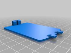 TI-89 Battery Cover 3D Printer Model