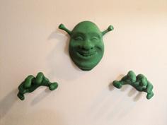 Shrek Wall Hanging 3D Printer Model