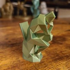 Low Poly The Stinker (Thinker On Toilet) 3D Printer Model