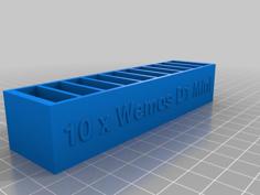 Wemos D1 Mini Box 3D Printer Model