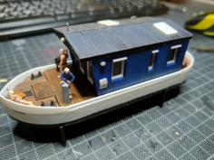 Faller Hausboot (Houseboat) Extensions 3D Printer Model