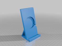 Wireless Charging Phone Stand 3D Printer Model