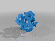 KEPLER TETRAHEDRAL POLYLINK 1 3D Printer Model