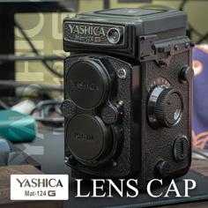 Lens Cap For Yashica 124G 3D Printer Model