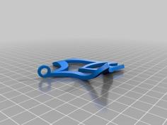 Manta Ray Pendant 3D Printer Model