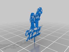 Cake Topper Our Greatest Adventure 3D Printer Model